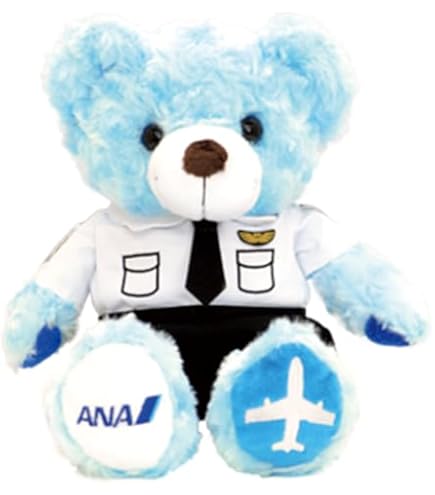 Amazon.co.jp: ご当地ベア ANA 整備士 ぬいぐるみS 藤二誠【空港限定